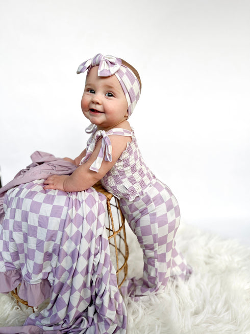 periwinkle-checks-dream-smocked-flare-set Dream-Big-Little-Co-pajama-baby-blanket